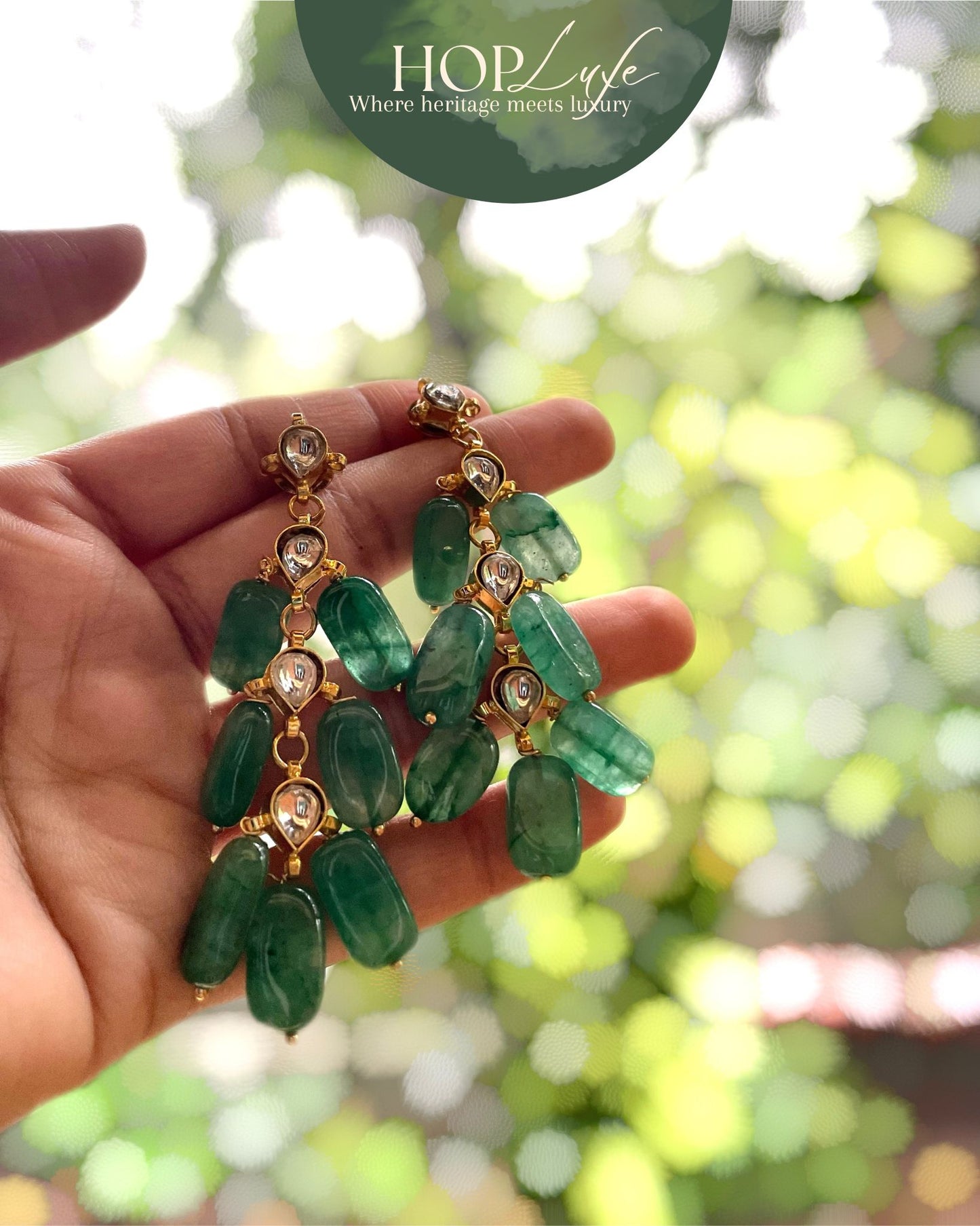 Empress of Jade | Natural & Semi Precious Stone Series | HOP Luxe