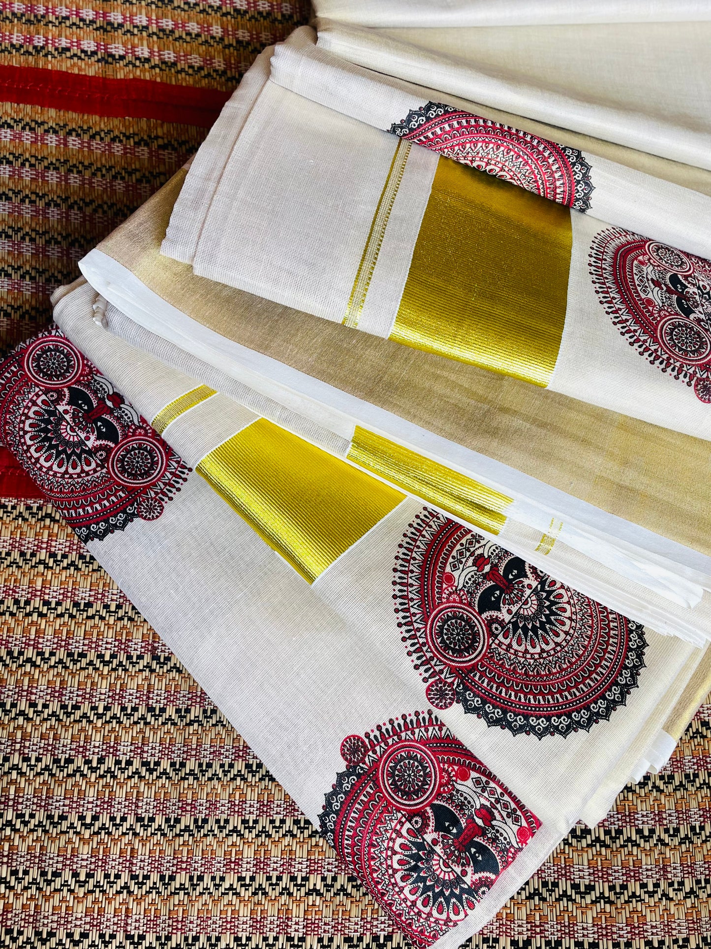 THEYYAM SAREE | THE DANCE OF GODS