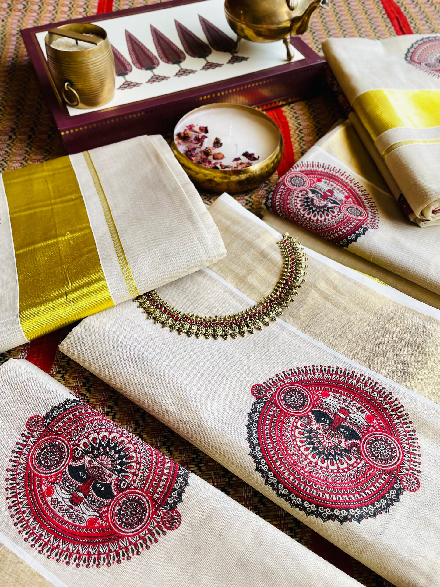 THEYYAM SAREE | THE DANCE OF GODS