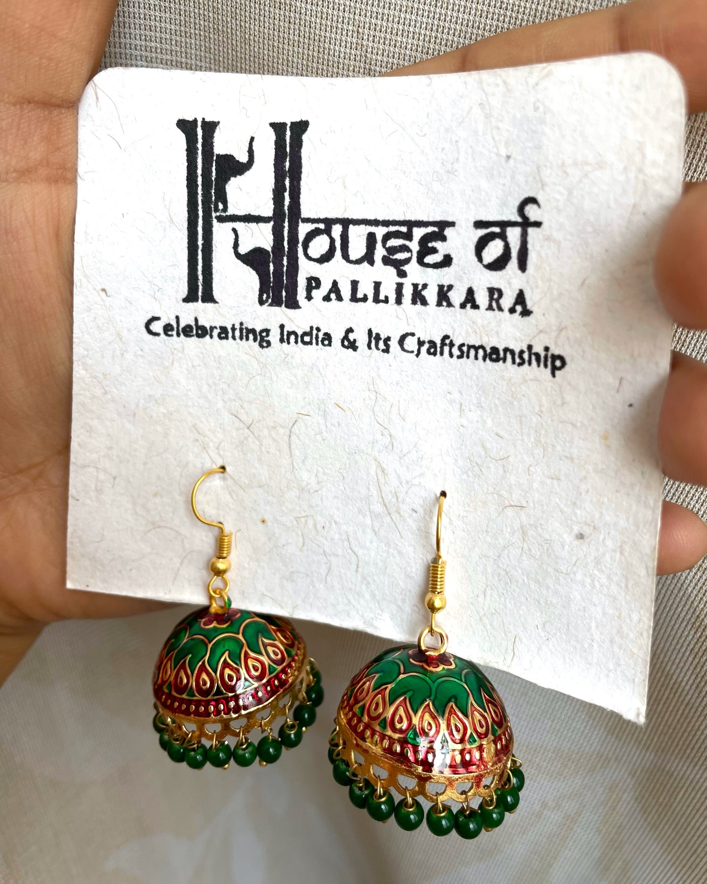 Vanamālā | Jhumkas | The Meenakari Edit