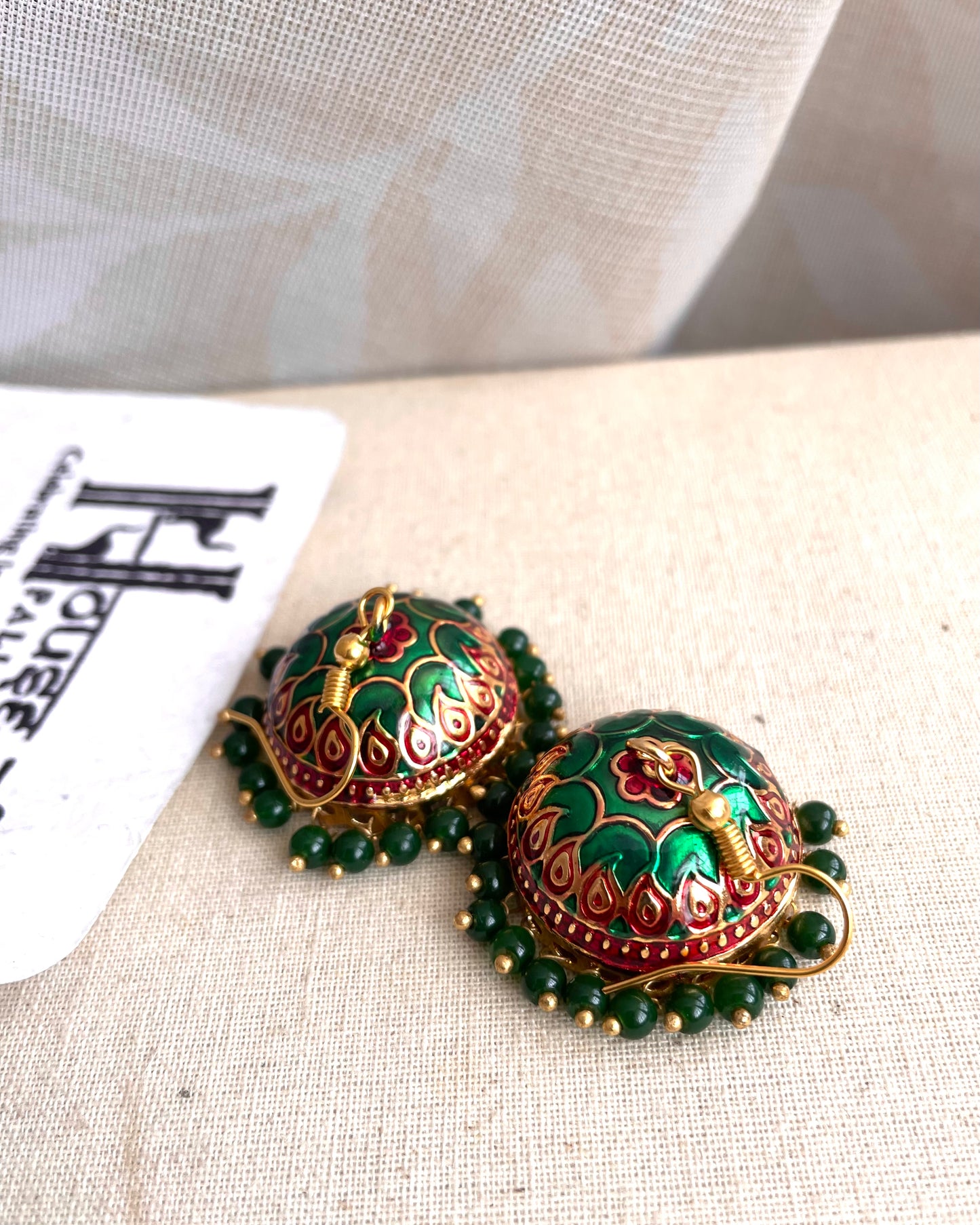 Vanamālā | Jhumkas | The Meenakari Edit