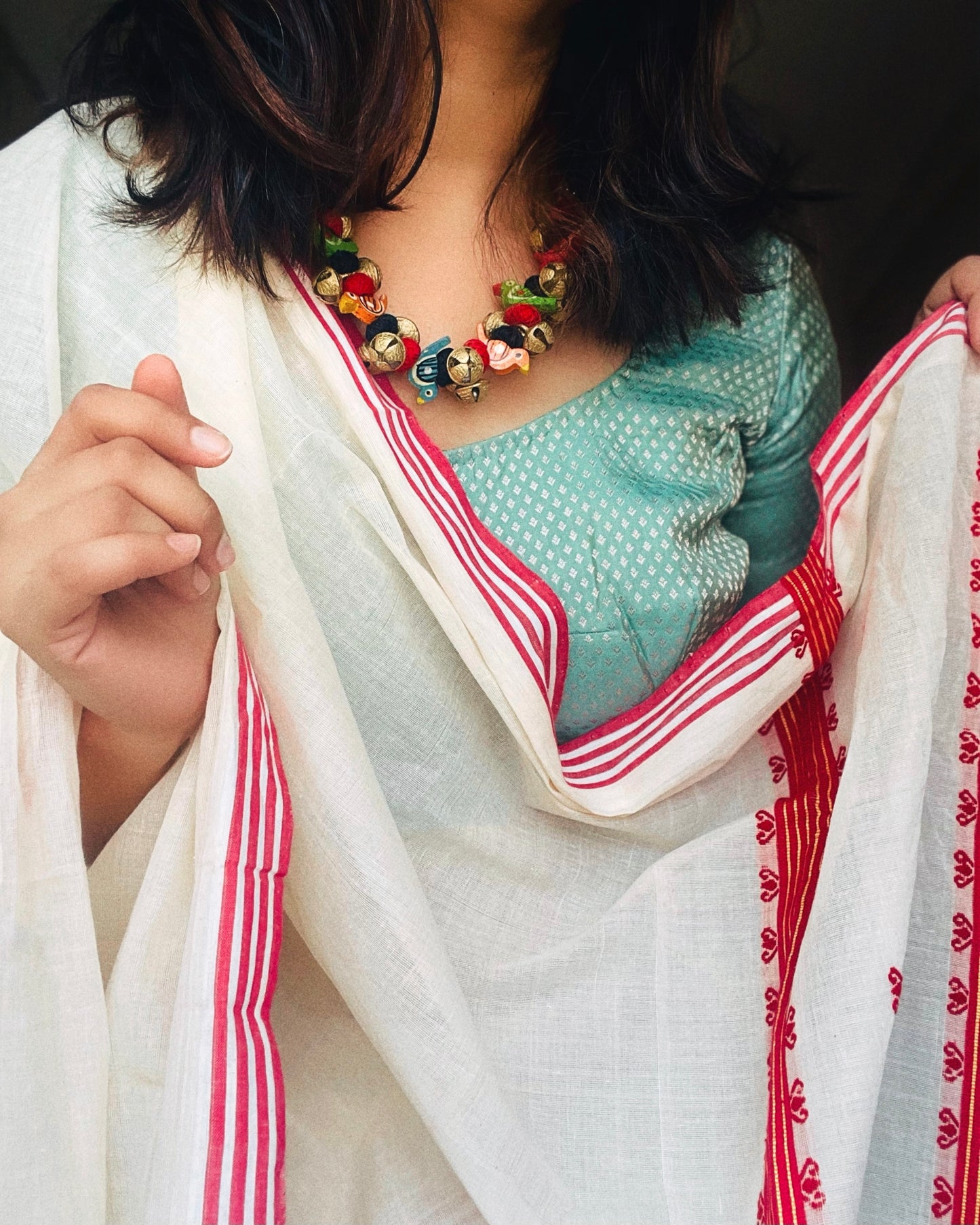 Theyyam Series | Chilanka Maala | Handcrafted Statement Set