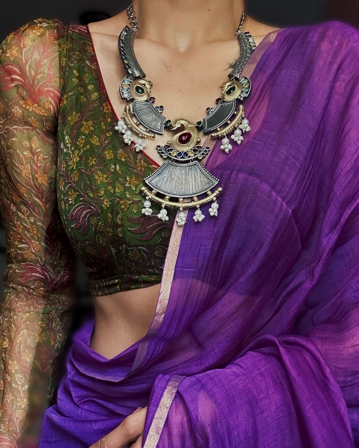 The Margazhi Edit | Silver Plated Fusion Handcrafted Designer Set