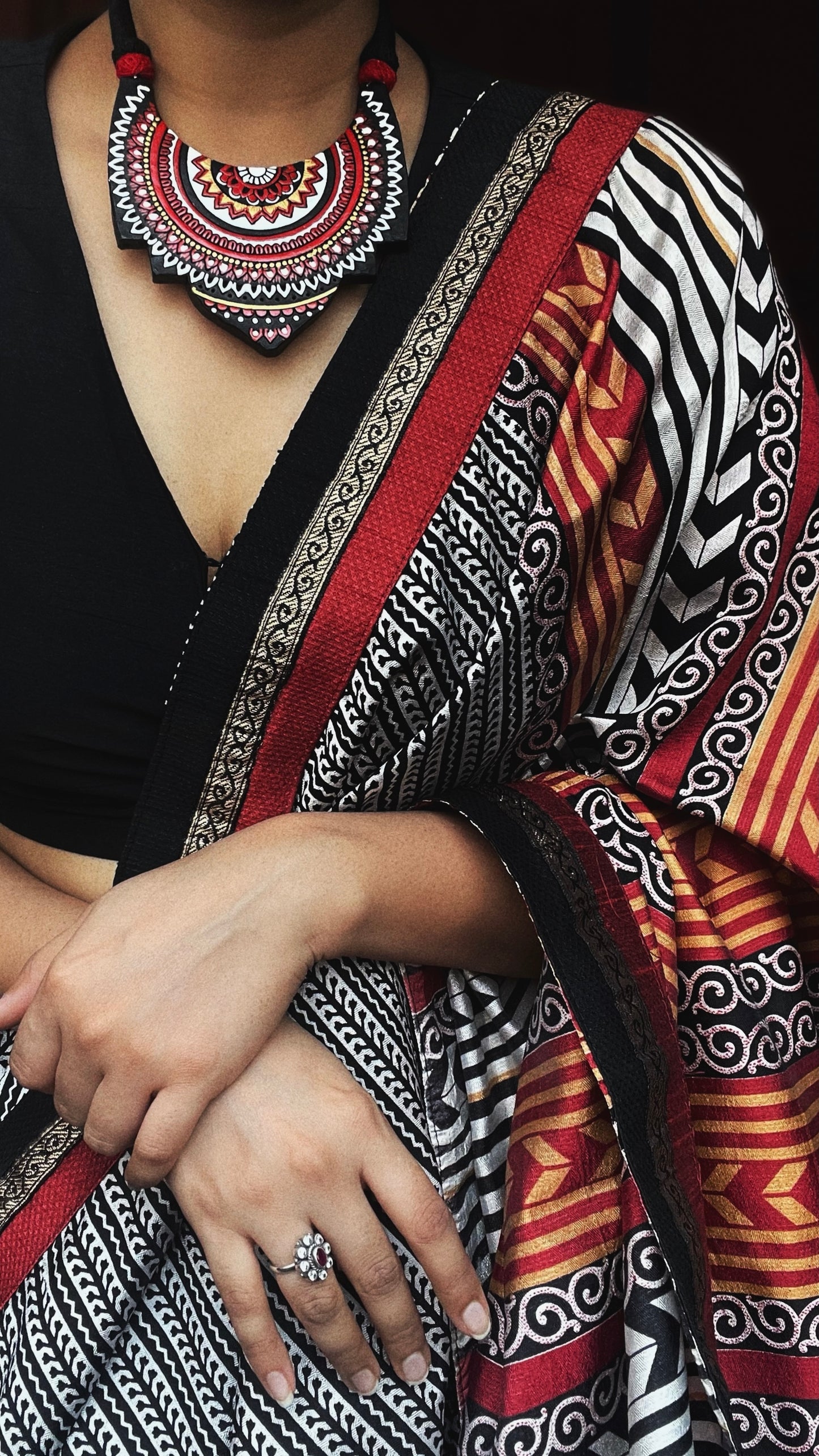 Theyyam Series | Daiva Haaram | Handcrafted Statement Set