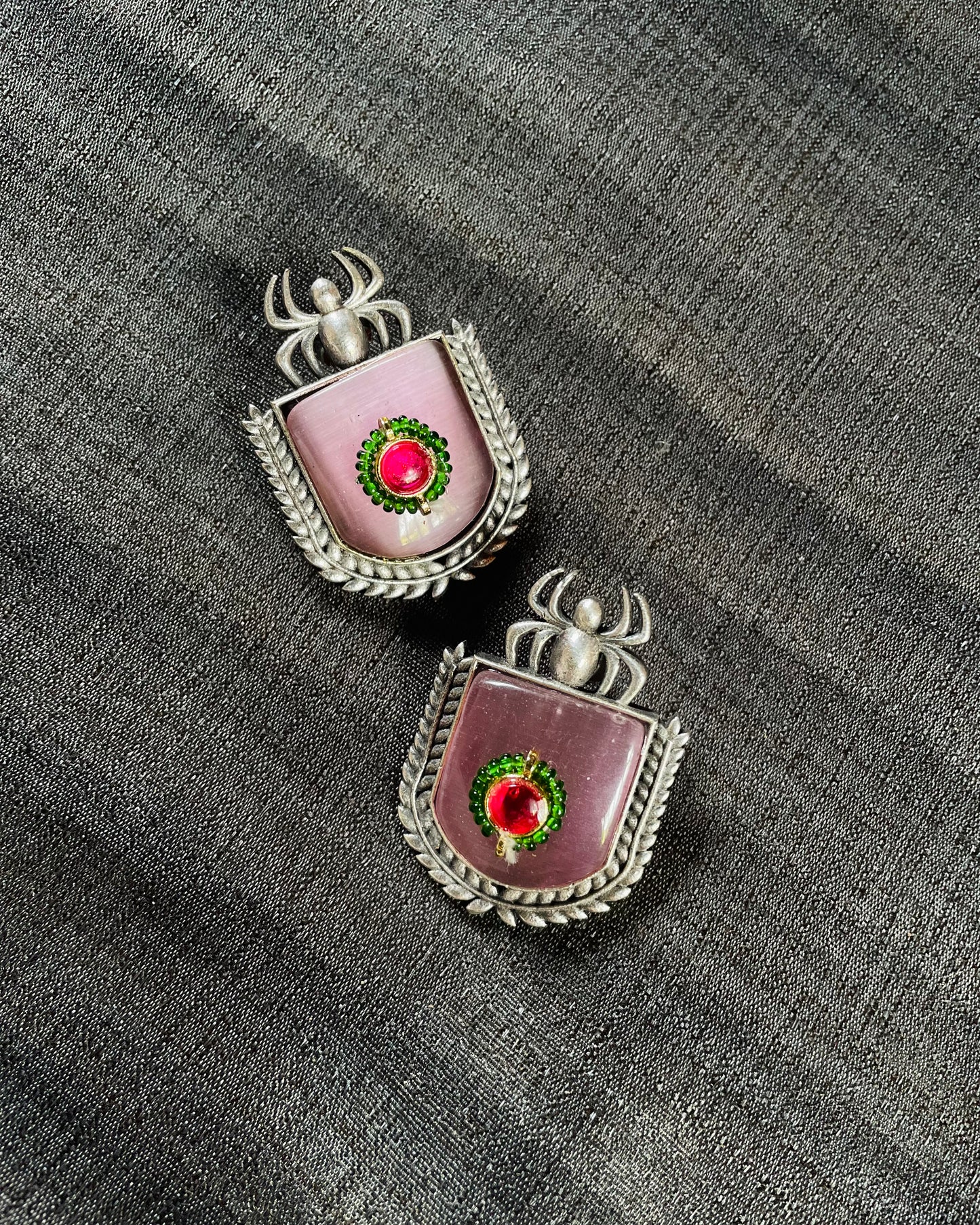 Web of Mystique | Statement Studs