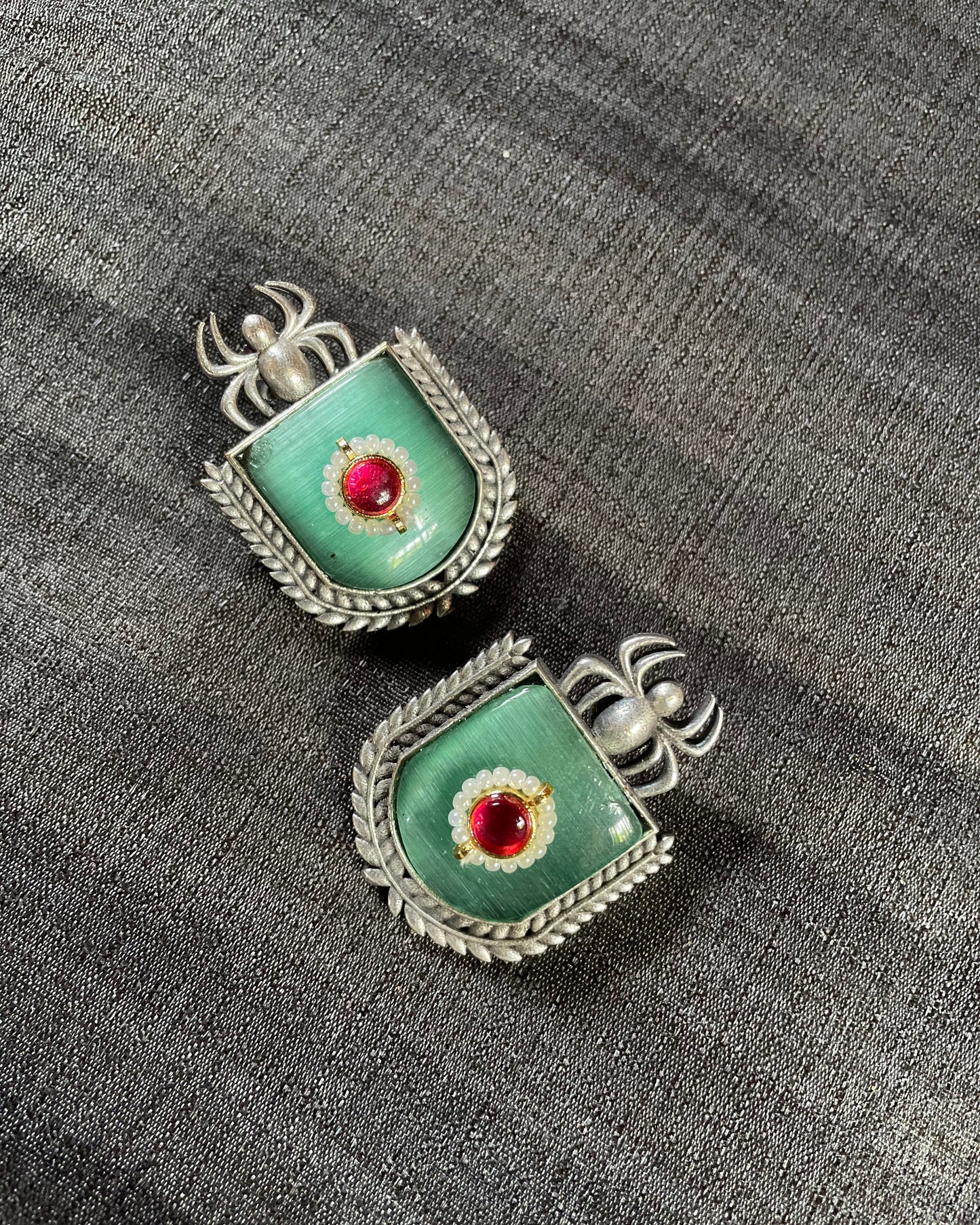 Web of Mystique | Statement Studs
