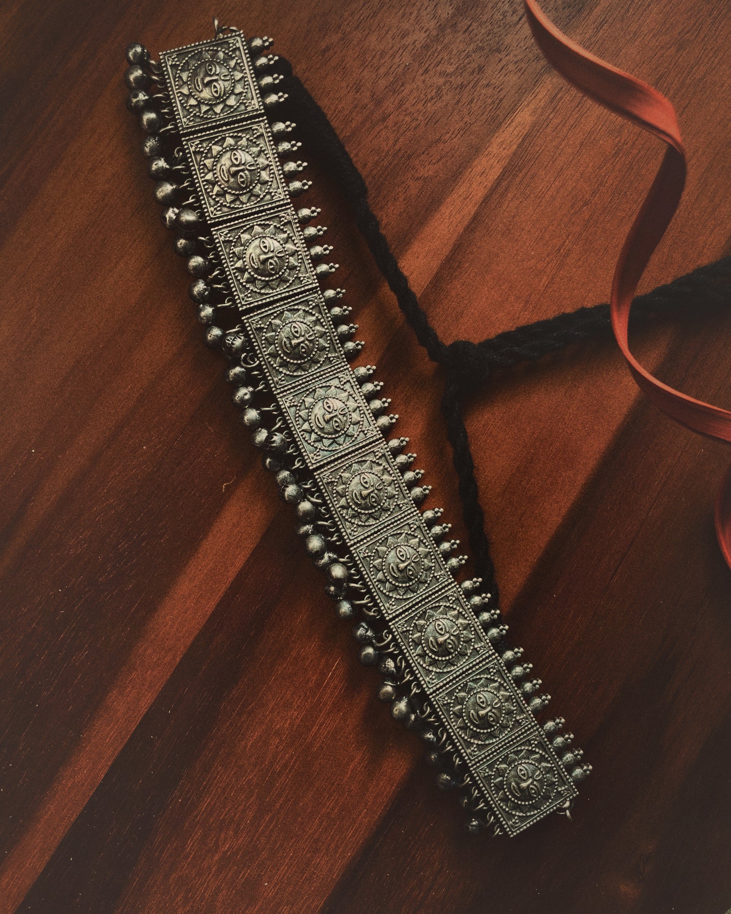 Arka | Silver Plated Handcrafted Statement Necklace
