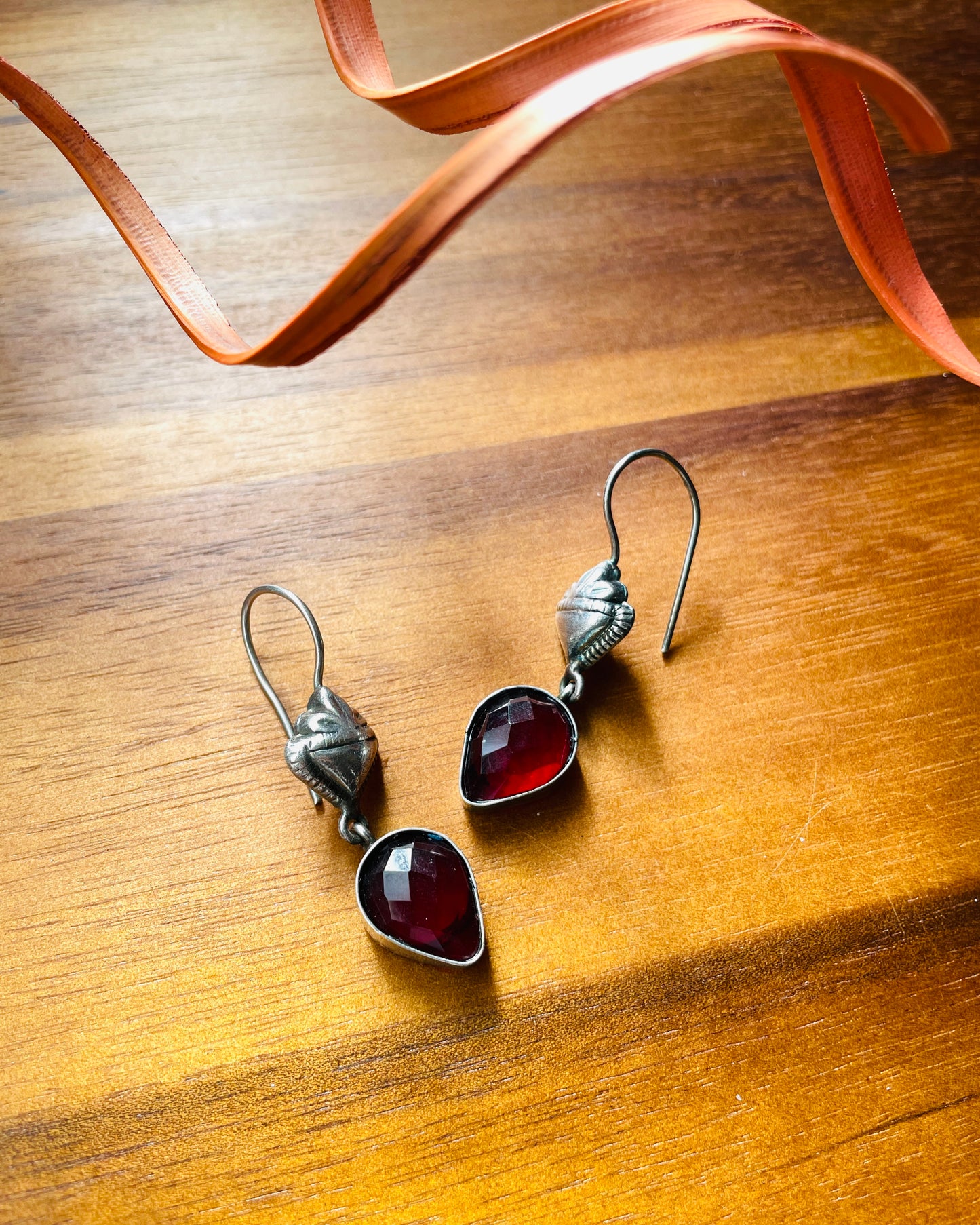 Rithi | Silver Plated Statement Earrings