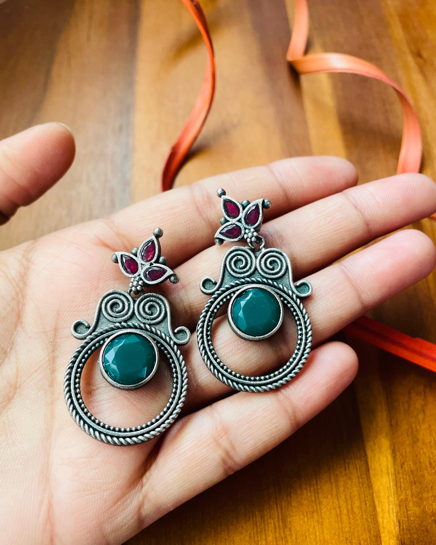 Turya | Silver Plated Studs