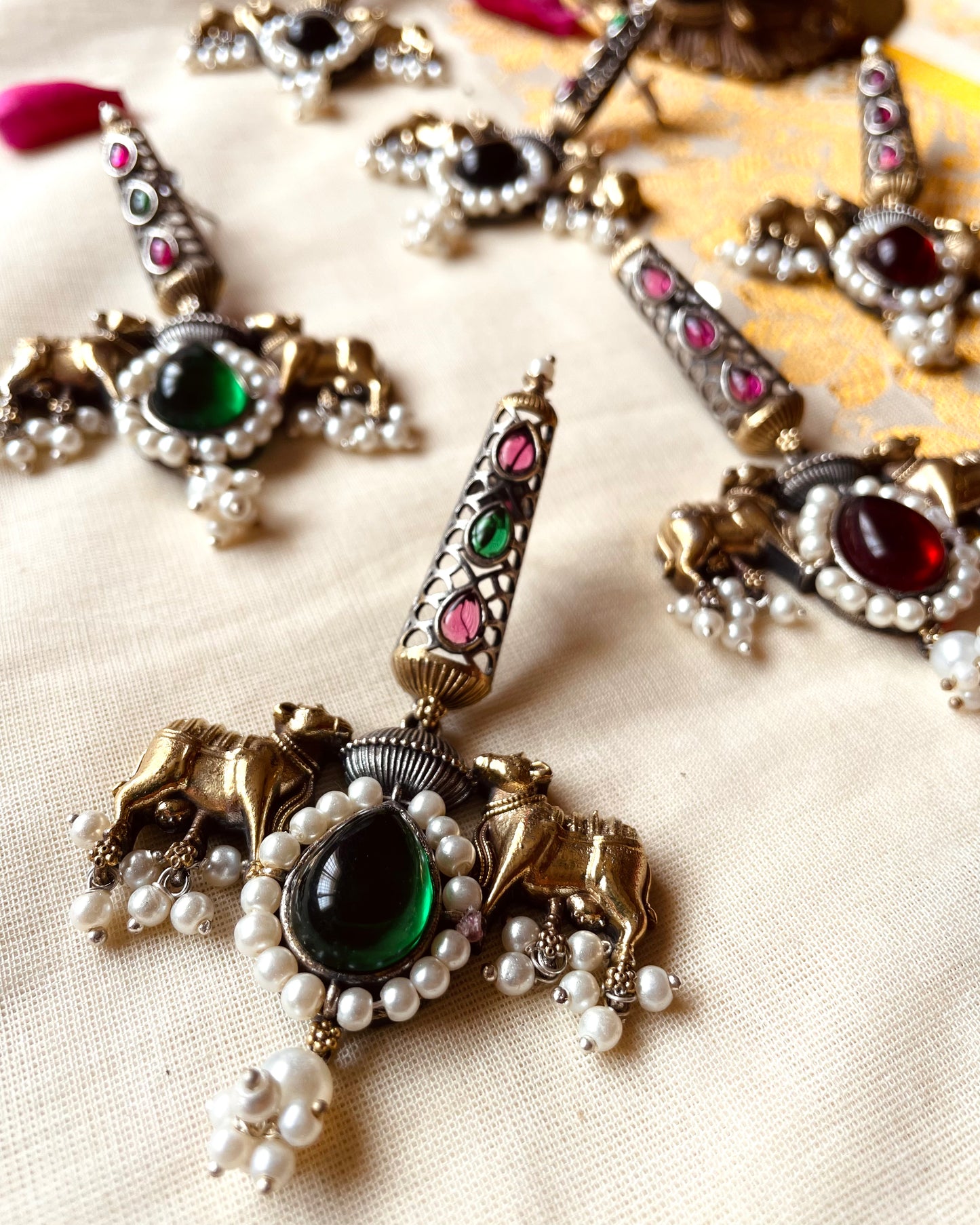Nandi Peetam | Statement Studs