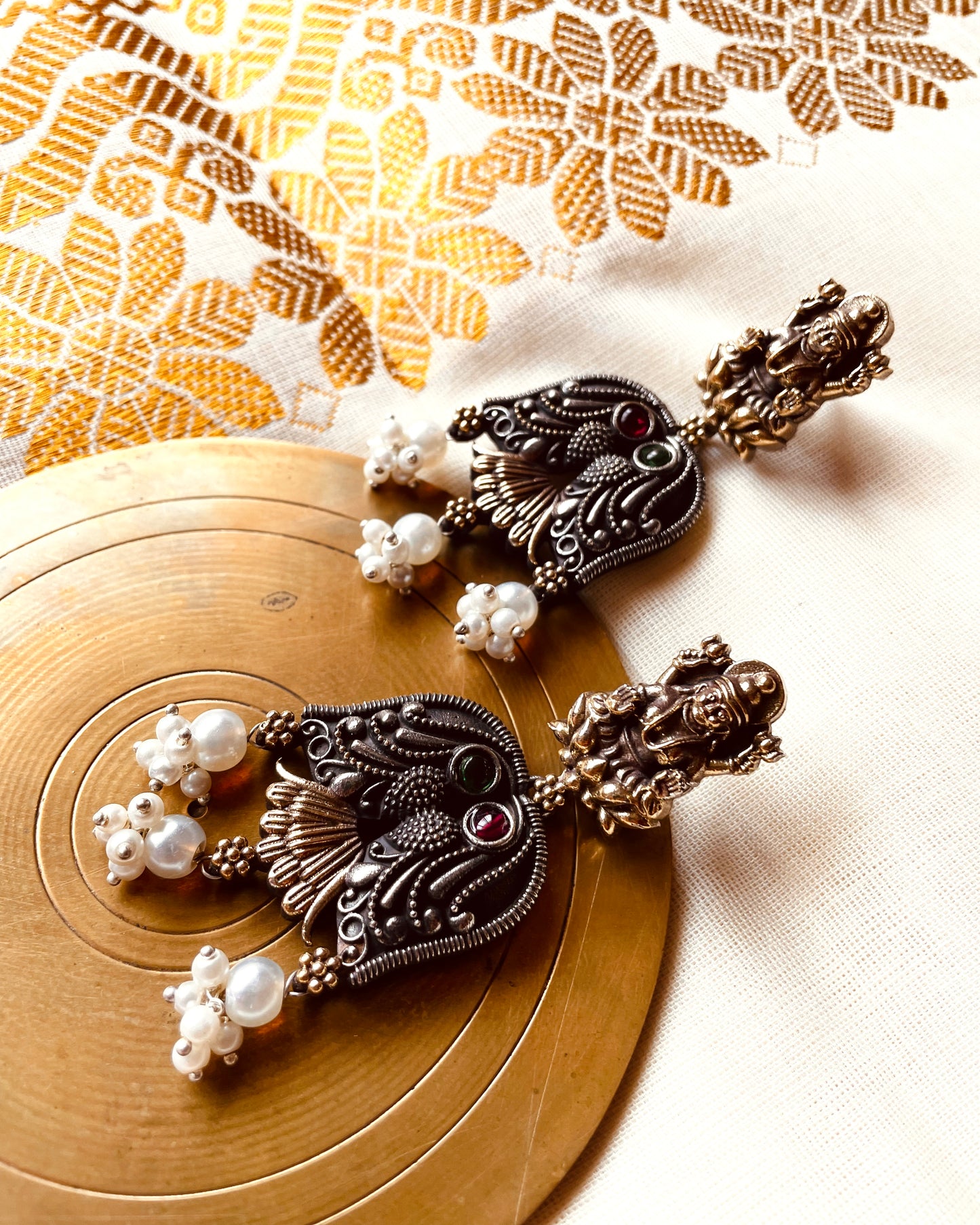 Padmapeetham | The Throne of Lakshmi | Statement Studs