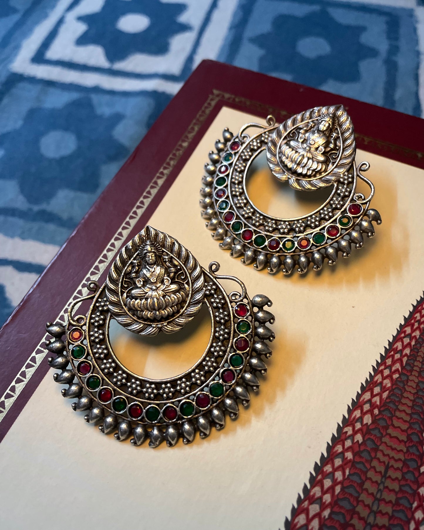 Avira | Silver Plated Statement Earrings