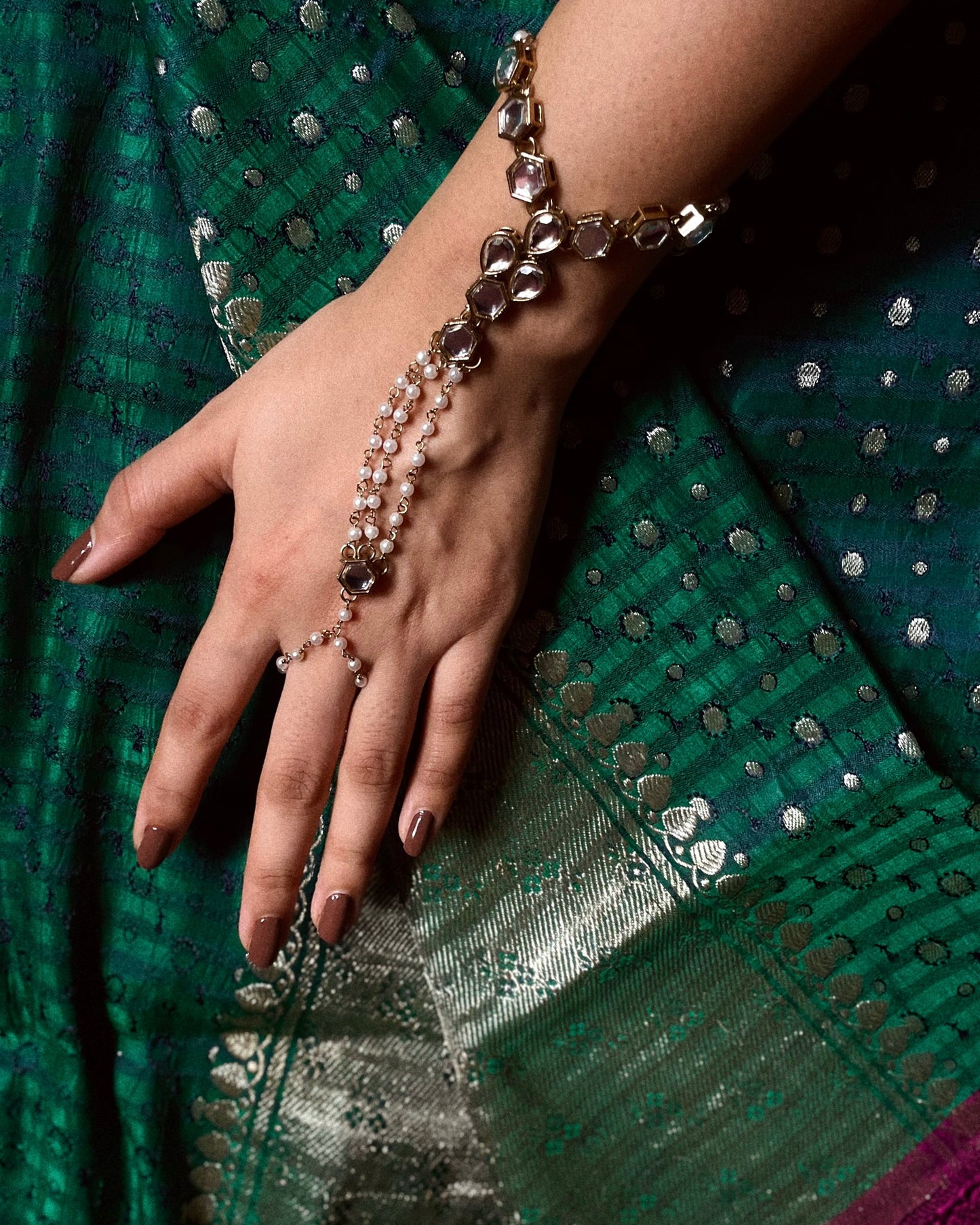 Leelavati | Haath Panja | Heritage-Inspired Hand Ornament