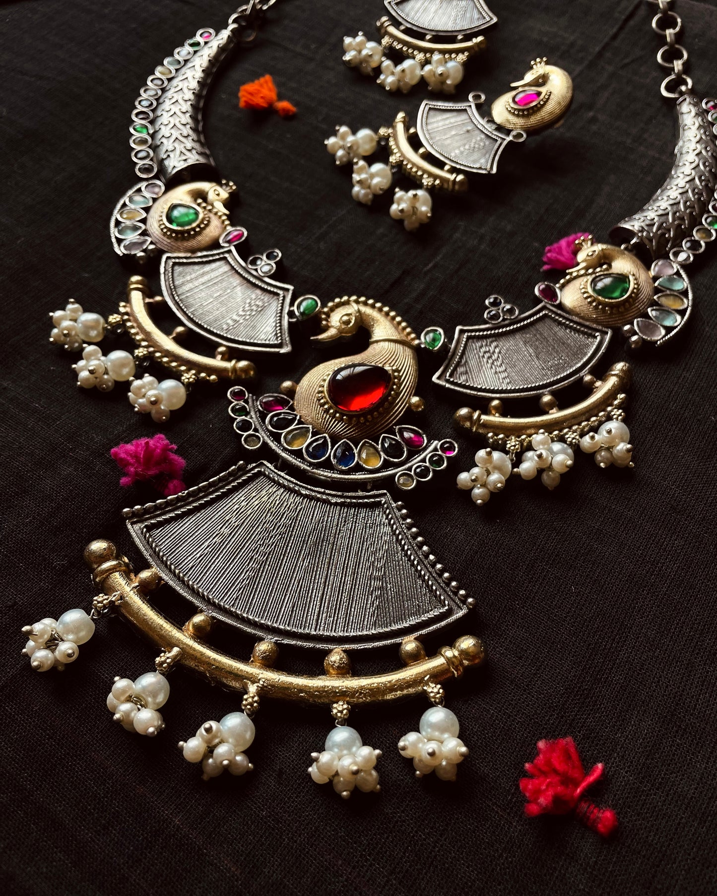 The Margazhi Edit | Silver Plated Fusion Handcrafted Designer Set