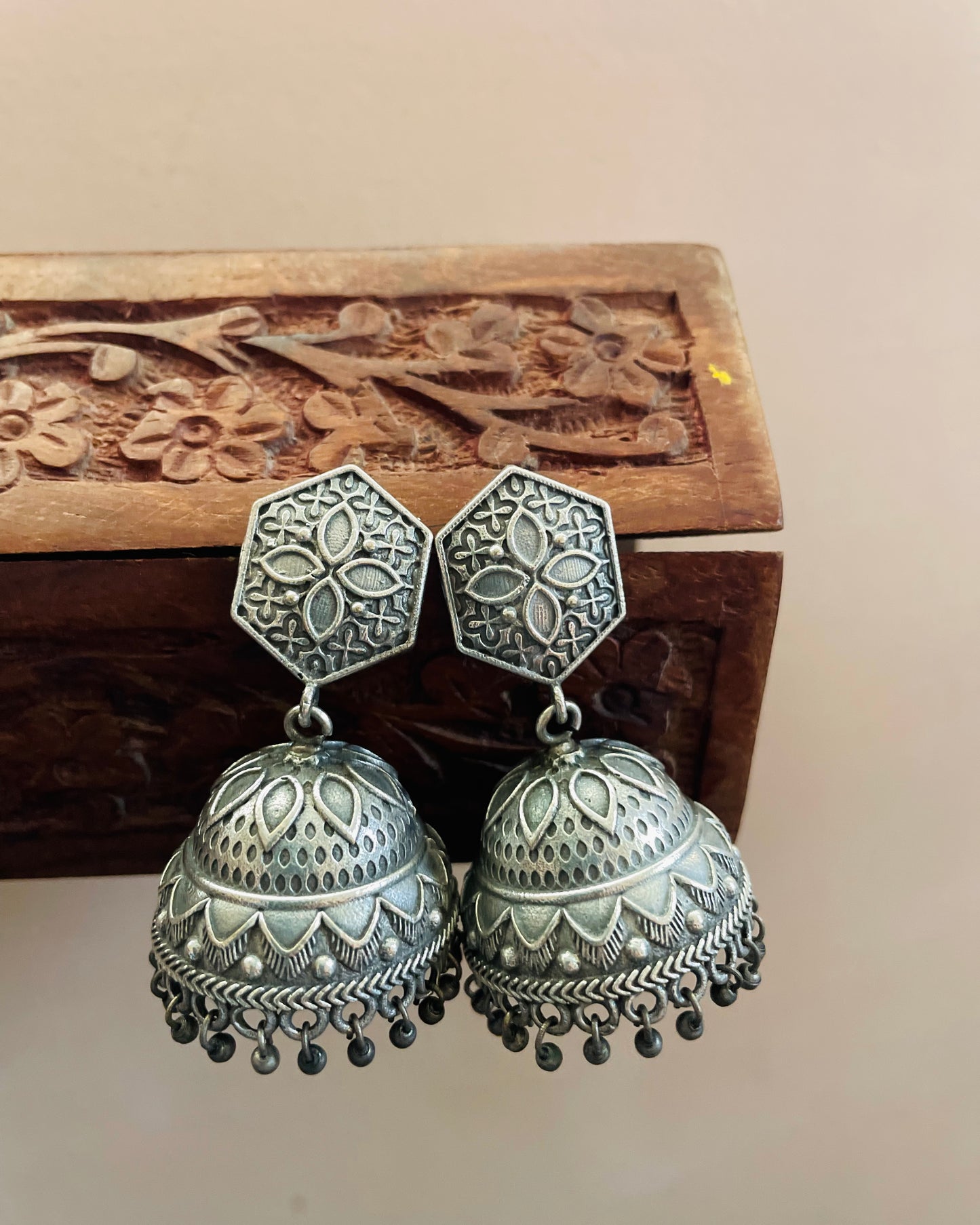 Tapasya Antique Jhumkas