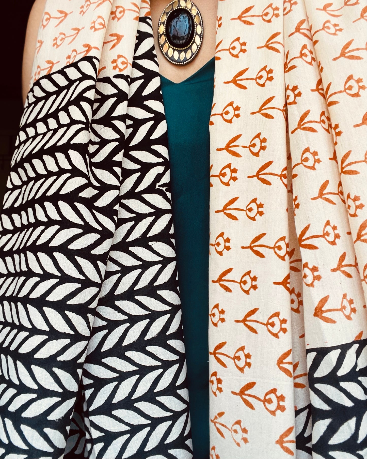 Kalaakari | Handblock Printed Dupatta