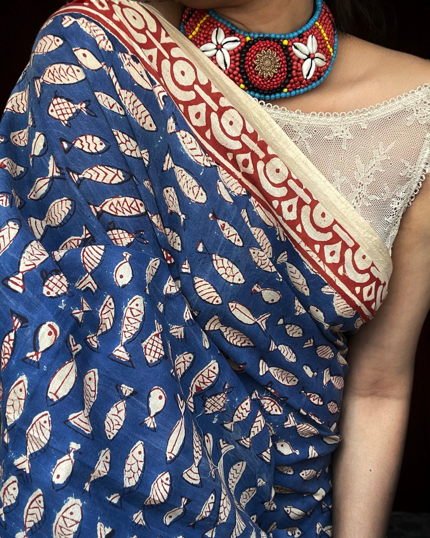 Matsyendra | Handblock Printed Dupatta