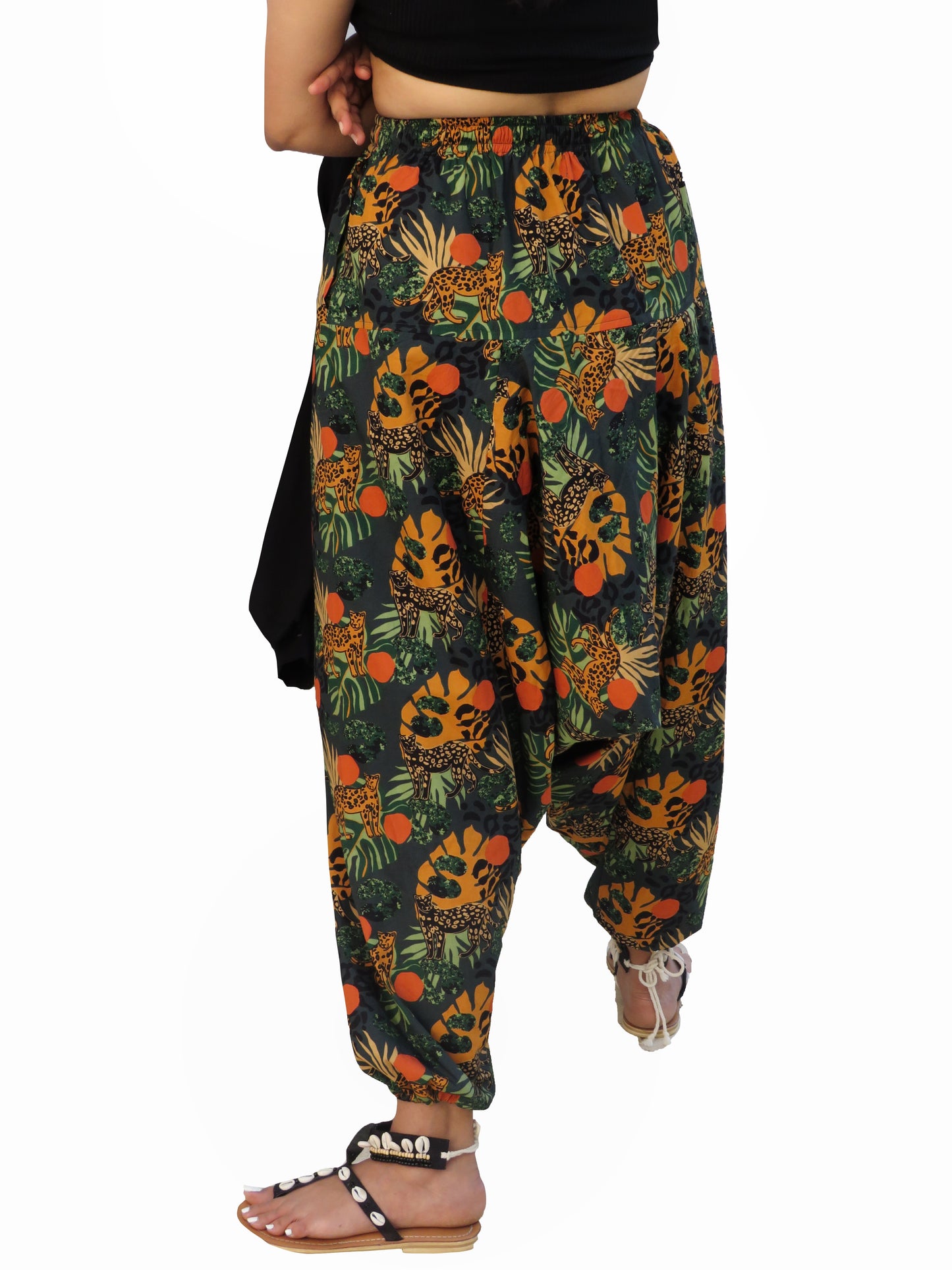 Wildscape | Unisex Hippy Pants with a Tie-up Waist | Free-Size | Made-to-Order