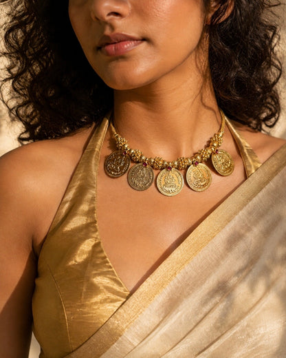 Thalikamani | Heritage Gold-Plated Choker | Onam'26