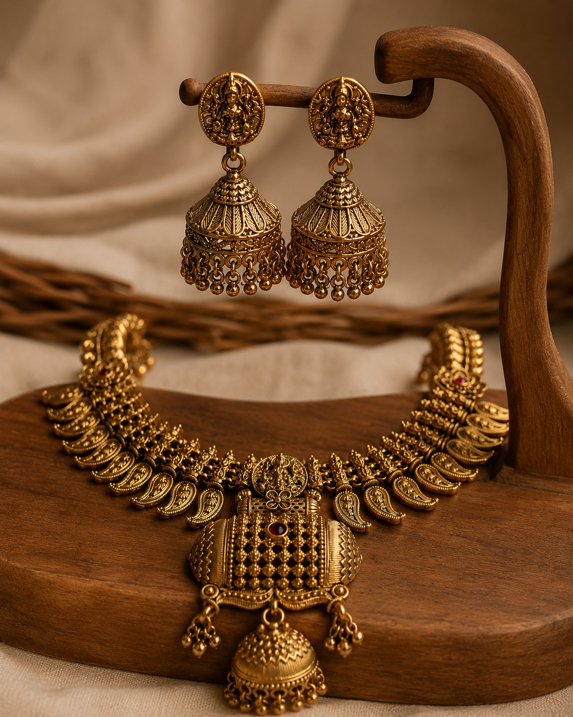 Mandakini | Antique Choker Set | Onam'26
