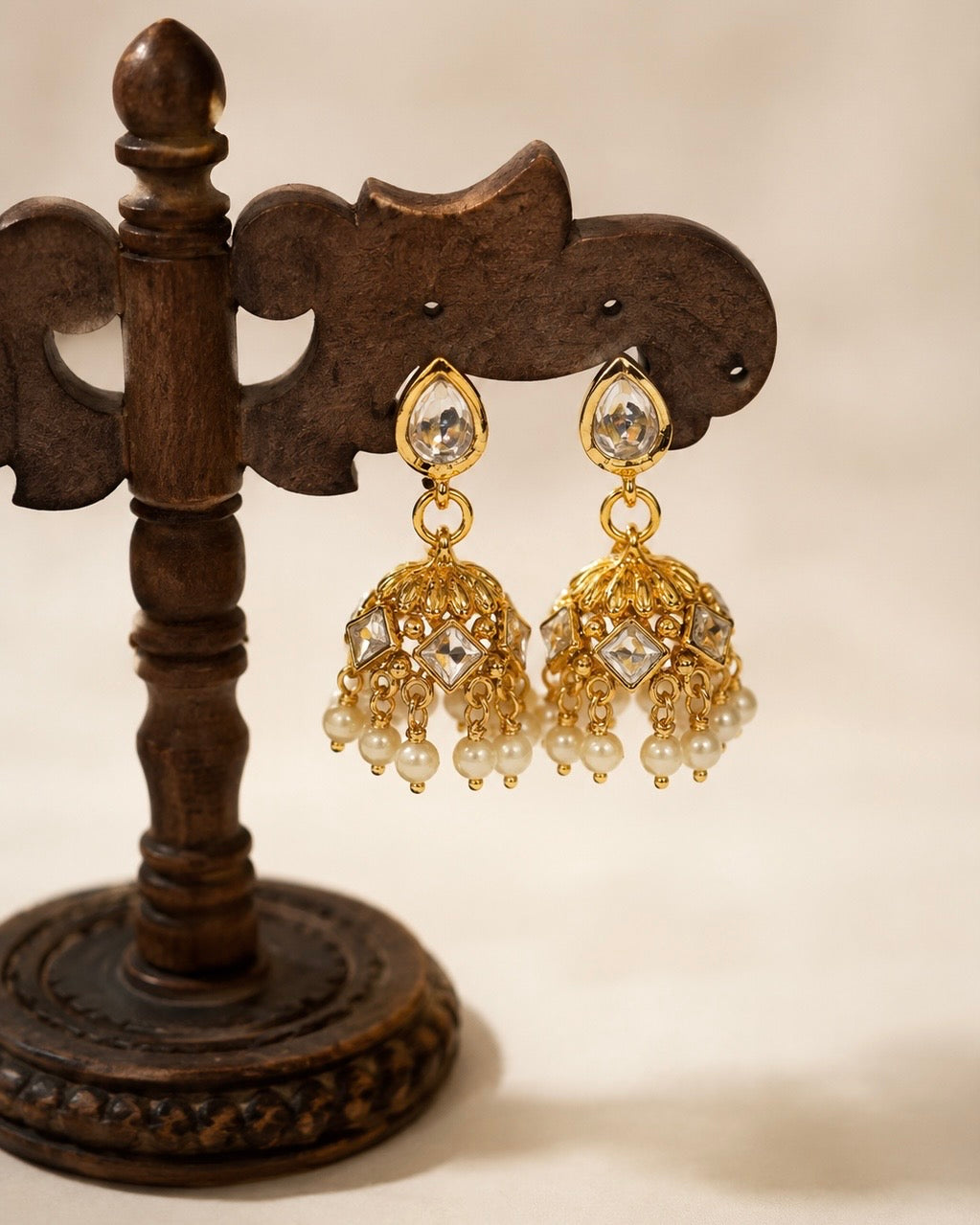 Poomala Pearl Veil | Kundan & Pearl Choker Set | Onam'26