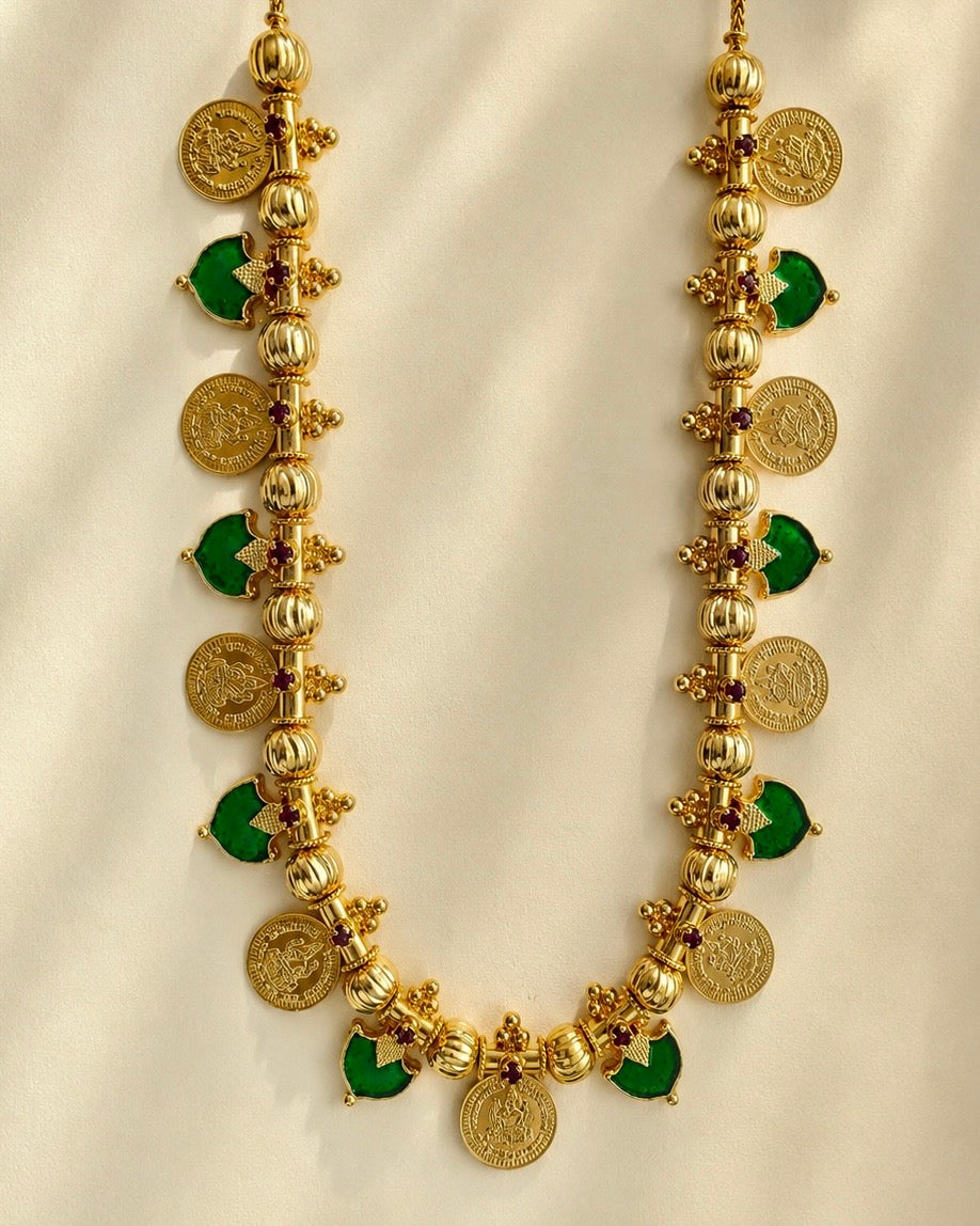 Tharavaattu Palakkamala | Heritage Gold-Plated Necklace | Onam'26