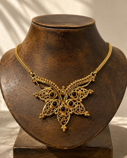 Mantharam | Heritage Gold-Plated Designer Neckpiece | Onam'26