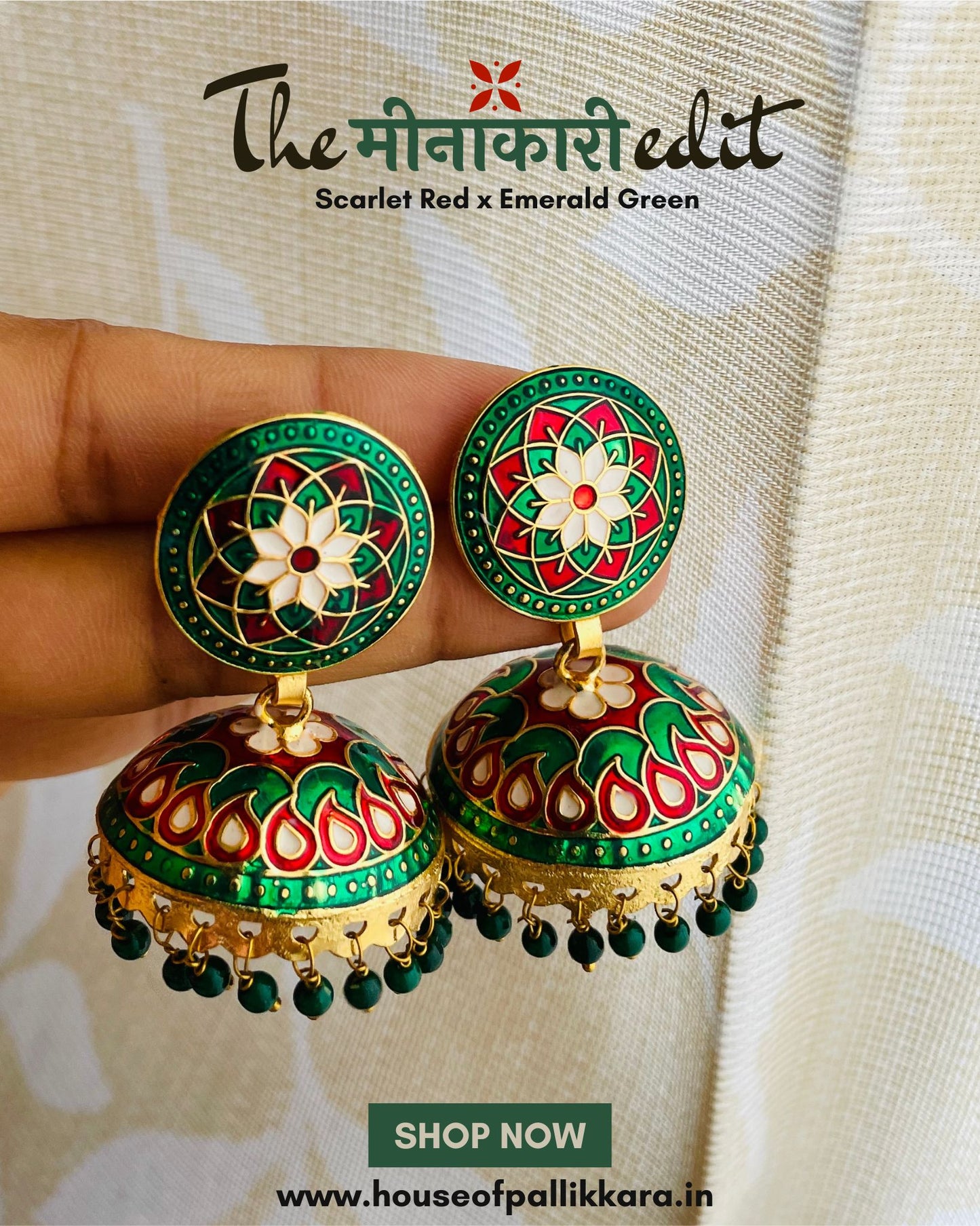 Anarkali | Jhumkas | The Meenakari Edit