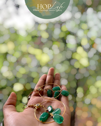 Halo of Jade | Natural & Semi Precious Stone Series | HOP Luxe