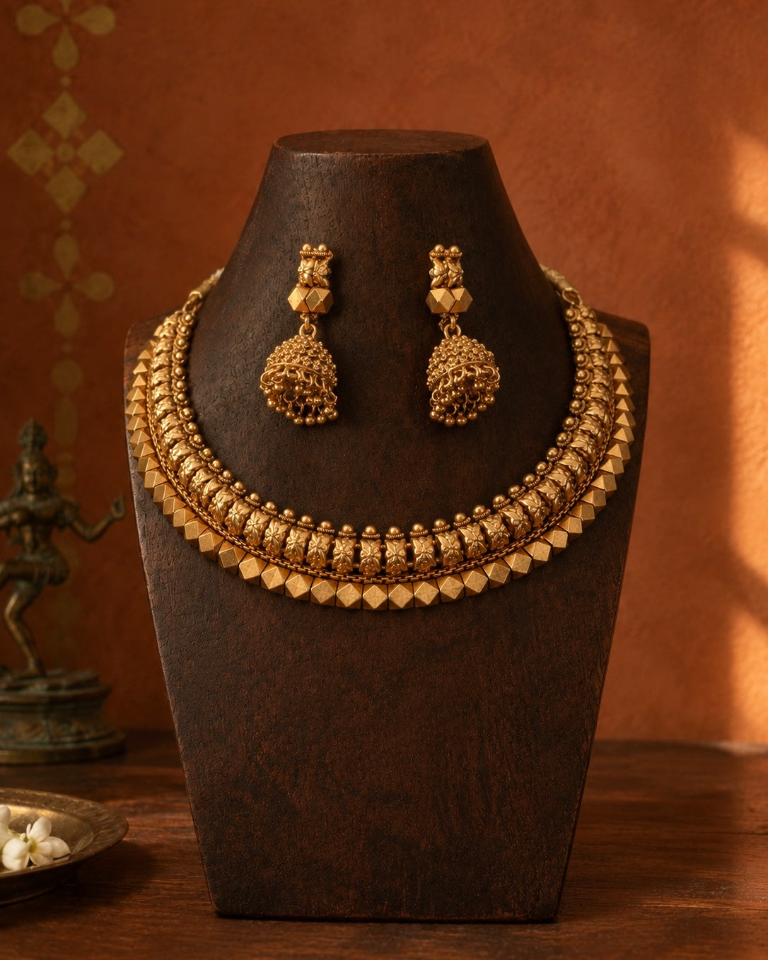 The Ashtapailu Capsule | Gold-Plated Heirloom Necklace Set