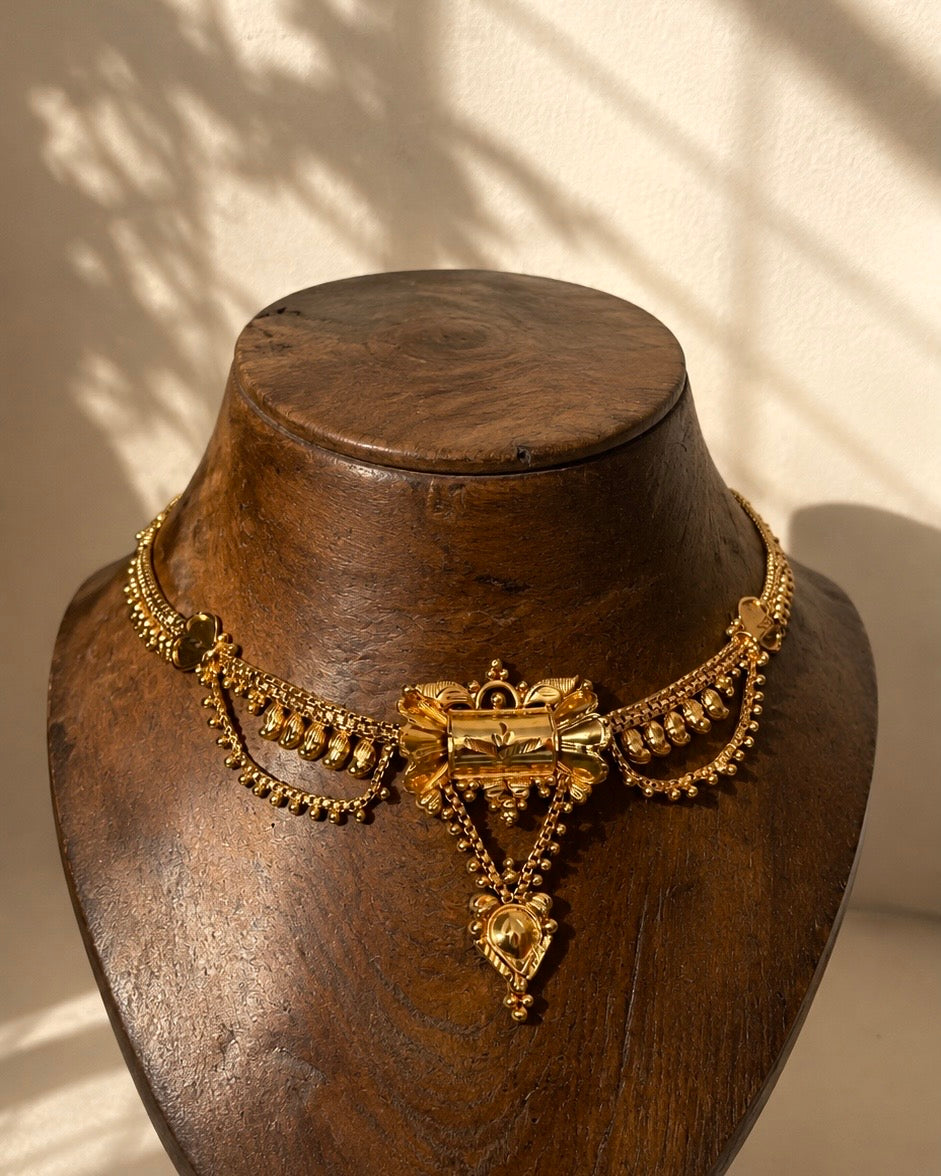 Padippura | Heritage Gold-Plated Designer Choker | Onam'26