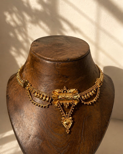 Padippura | Heritage Gold-Plated Designer Choker | Onam'26