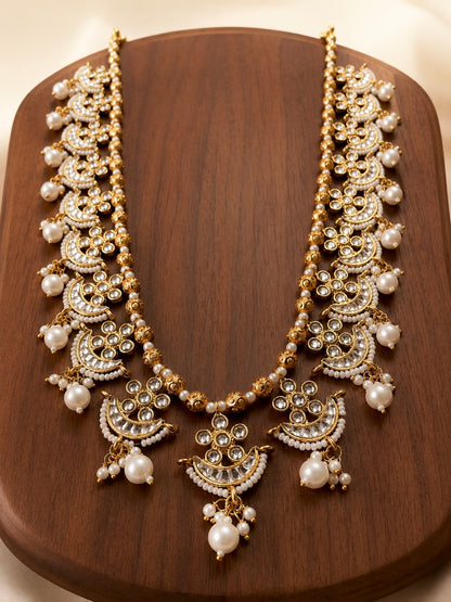 Ponnambal | Kundan & Pearl Vintage Haaram with Jhumkas | Onam'26