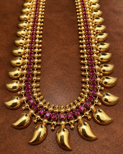 Maanga Haaram | Gold-Plated Heirloom Necklace