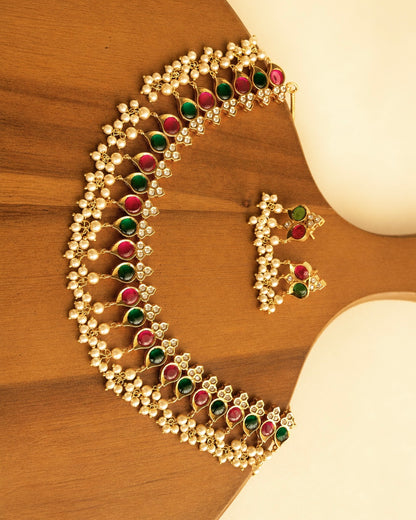 Kemp x Cluster Pearls | Gold-Plated Guttapusalu | Onam'26