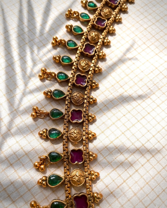 Vaadamalli x Thulasi| Antique Heritage Inspired Choker Set