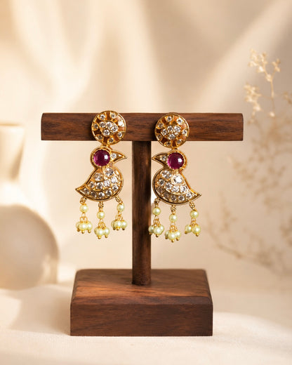 Wings of Malabar | Jadau Kundan x Pearl Vintage Choker Set | Onam'26