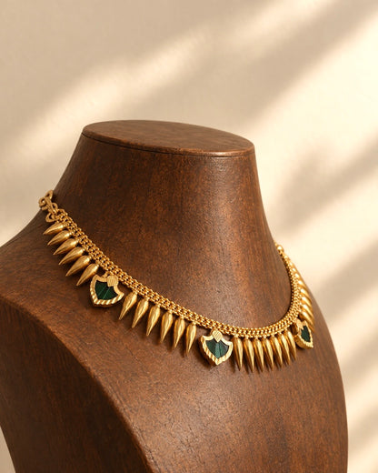 Palakka x Mullamottu | Heritage Gold-Plated Designer Choker