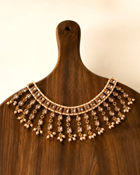 Poomala Pearl Veil | Kundan & Pearl Choker Set | Onam'26