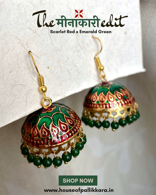 Vanamālā  | Jhumkas | The Meenakari Edit