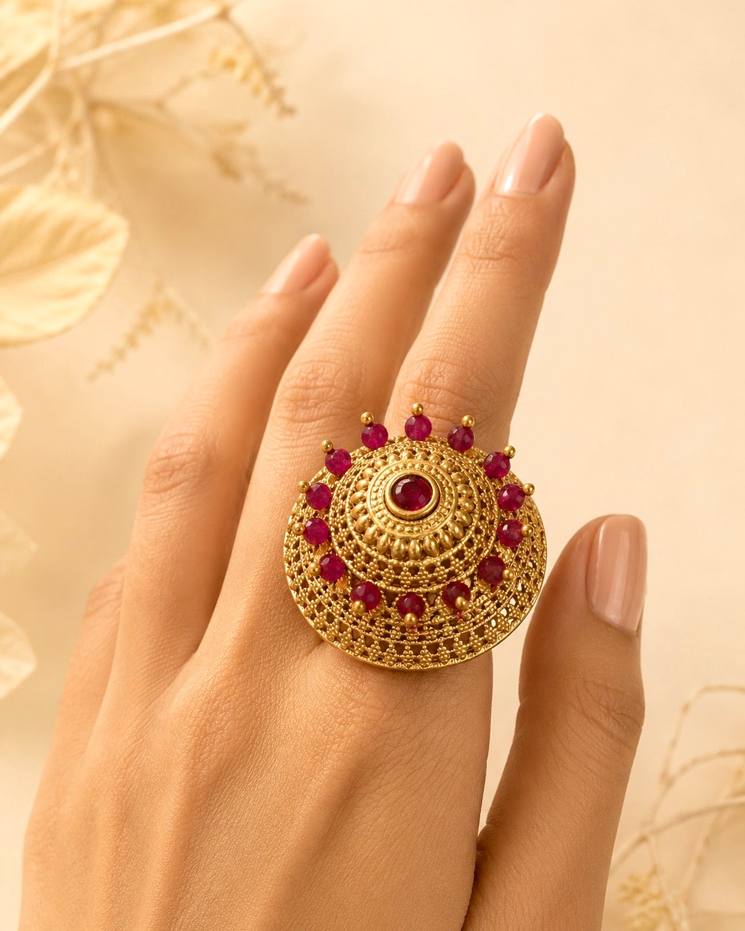 Mandala | Antique Heritage Inspired Finger Ring