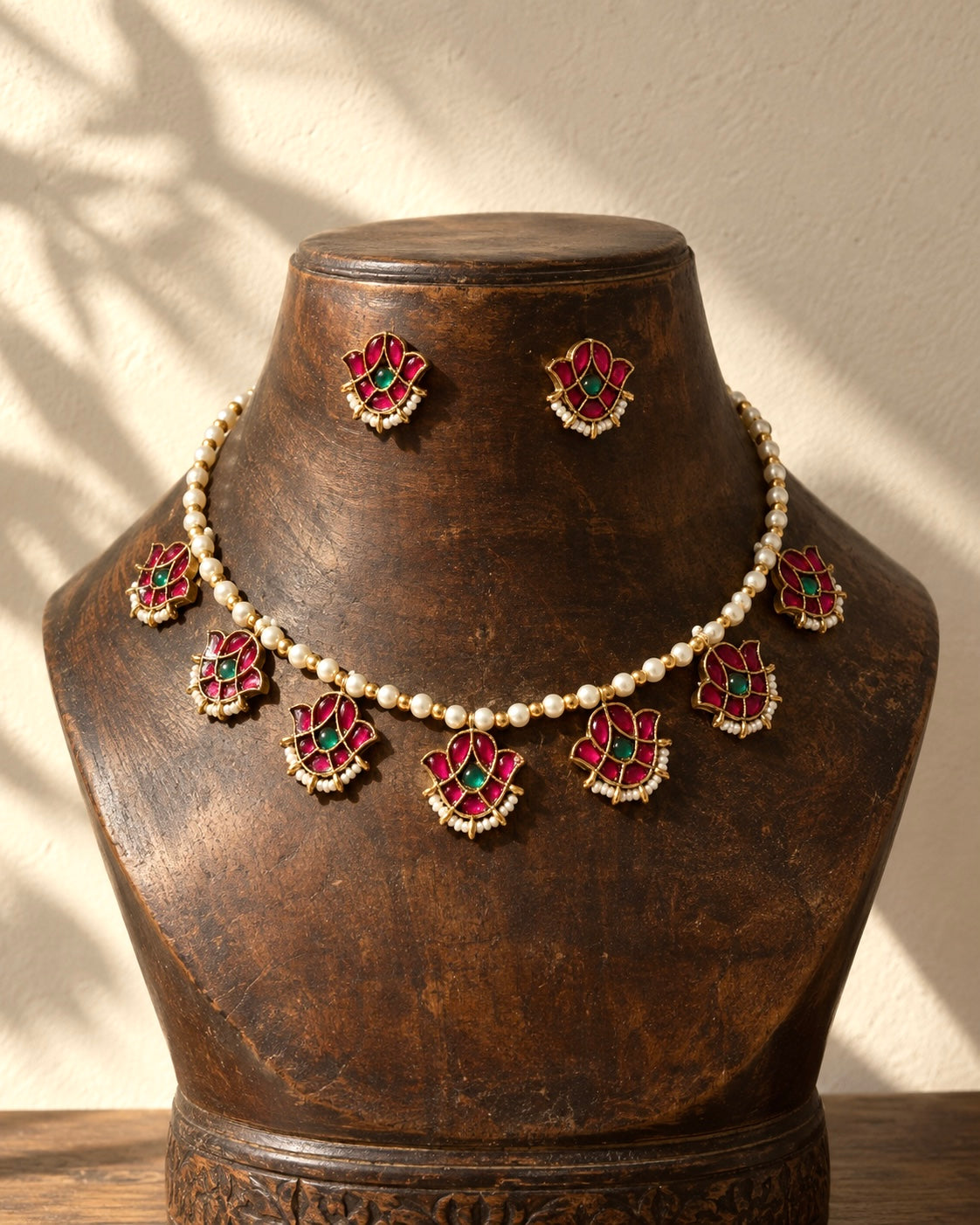 Poongodi | Kemp x Pearl Vintage Necklace Set