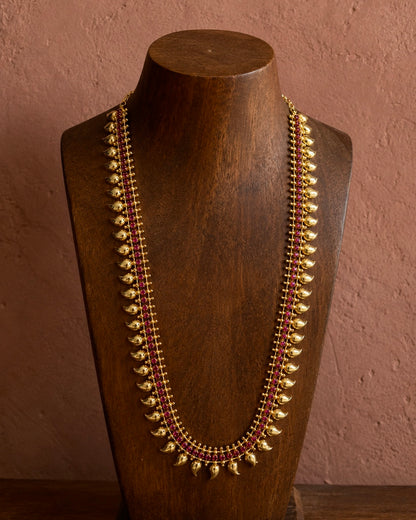 Maanga Haaram | Gold-Plated Heirloom Necklace