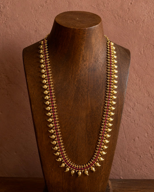 Maanga Haaram | Gold-Plated Heirloom Necklace