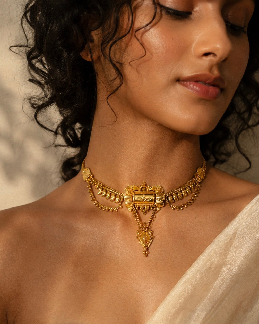 Padippura | Heritage Gold-Plated Designer Choker | Onam'26