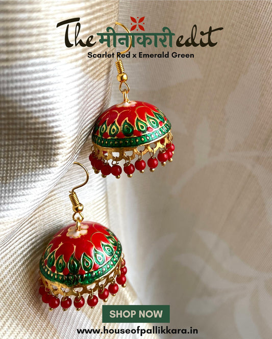 Raagini | Jhumkas | The Meenakari Edit