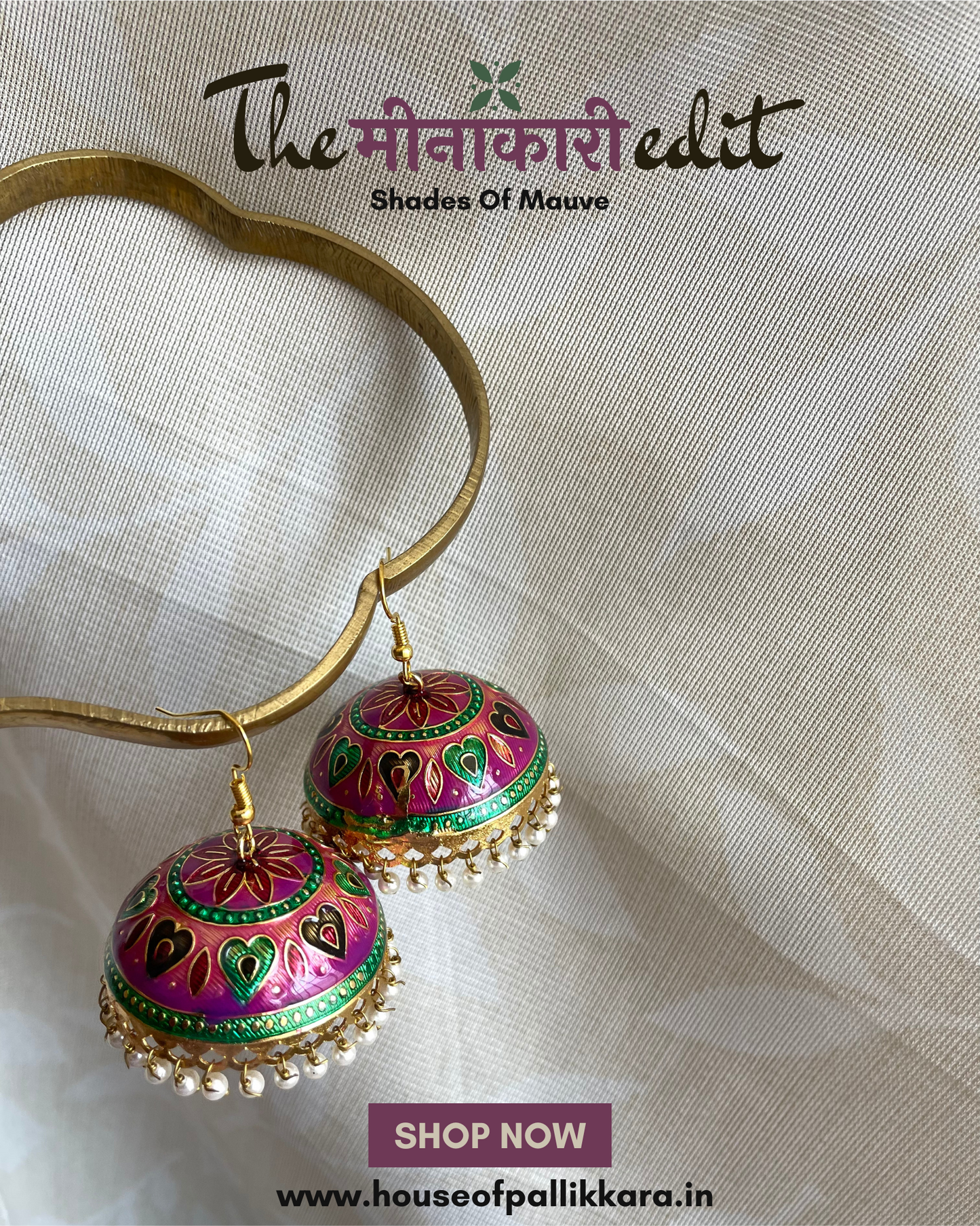 Amaaya | Jhumkas | The Meenakari Edit
