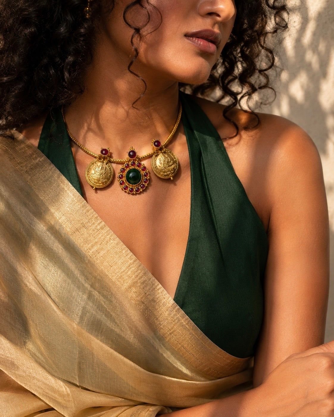 Thalikamani | Heritage Gold-Plated Choker | Onam'26