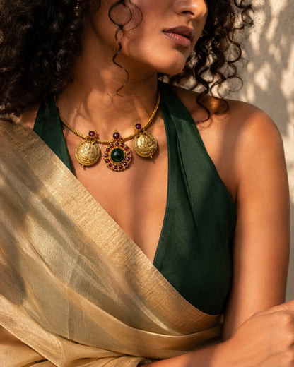 Thalikamani | Heritage Gold-Plated Choker | Onam'26