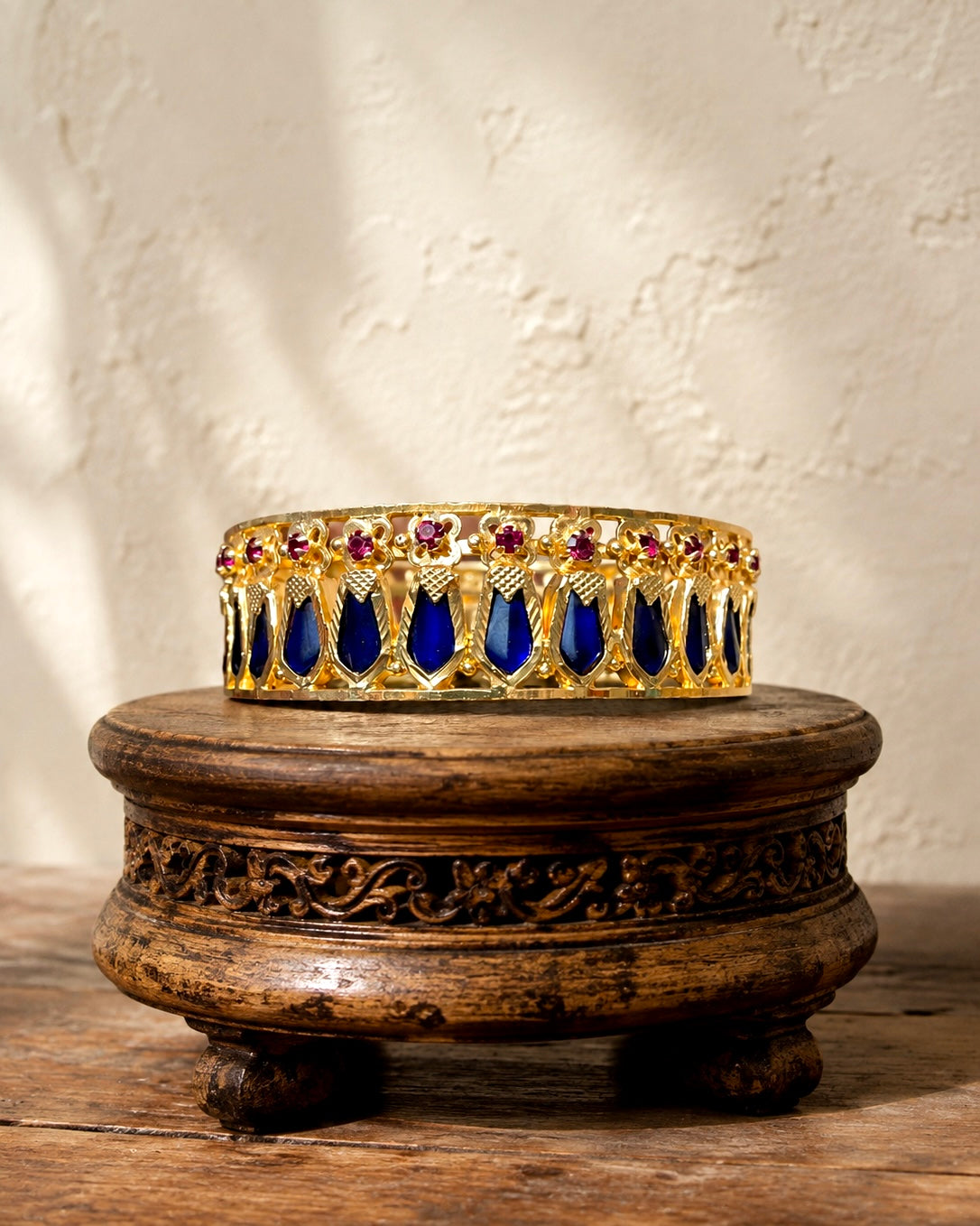 Nagapadam | Palakka | Gold Plated Antique Kada | Size 2.6 | Onam'26